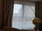 Booglamp goud met marmer van Made, Huis en Inrichting, Lampen | Hanglampen, Ophalen, Zo goed als nieuw, 75 cm of meer