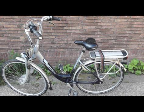 Gazelle elektrische fiets, Fietsen en Brommers, Fietsen | Dames | Moederfietsen, Gebruikt, Gazelle, 0 zitjes, Ophalen