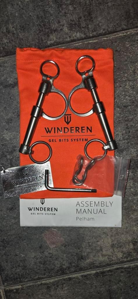 Winderen Pelham Zijstukken, Dieren en Toebehoren, Paarden en Pony's | Hoofdstellen en Tuigage, Zo goed als nieuw, Ophalen