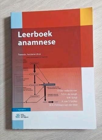 T.O.H. de Jongh - Leerboek anamnese beschikbaar voor biedingen