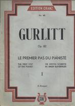 Bo3 bladmuziek gurlitt opus 82 deel 1 piano, Muziek en Instrumenten, Gebruikt, Klassiek, Ophalen of Verzenden, Artiest of Componist