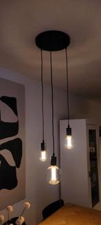 Light&Living hanglamp met 3 lampen, Huis en Inrichting, Lampen | Hanglampen, Ophalen, Zo goed als nieuw, Glas, Modern