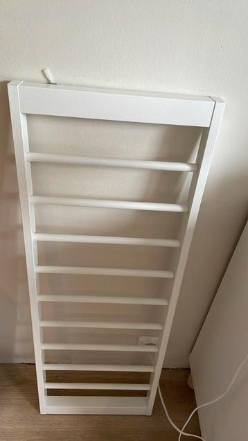 Uittrekbare broekhanger, wit, 100x35 (pax kast)