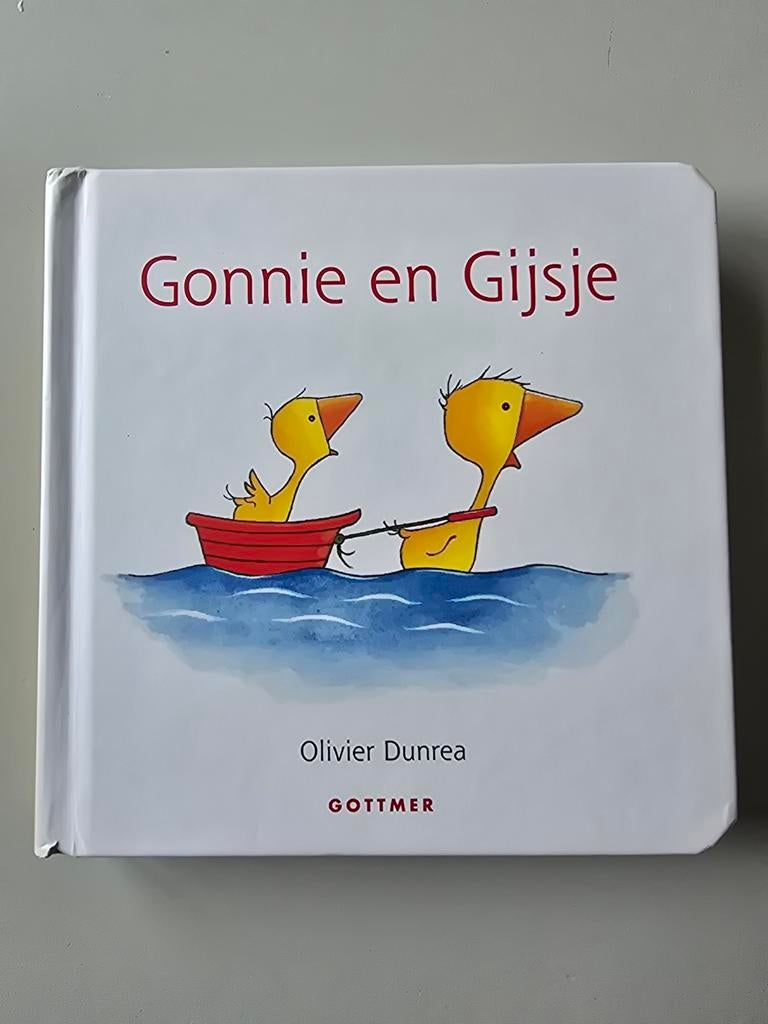 Gonnie en Gijsje - Olivier Dunrea, Ophalen of Verzenden, Zo goed als nieuw, Olivier Dunrea, 2 tot 3 jaar