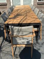Suns Tuinset met 10+1 Stoelen - Zo Goed Als Nieuw!, Ophalen, Eettafel, Meer dan 8 zitplaatsen, Zo goed als nieuw