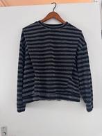 Mango gestreepte trui maat XL hoge schouders, Mango, Verzenden, Zwart, Maat 46/48 (XL) of groter