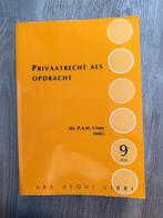 Privaatrecht als opdracht, 9e druk, Boeken, Ophalen of Verzenden, Gamma, Zo goed als nieuw, HBO
