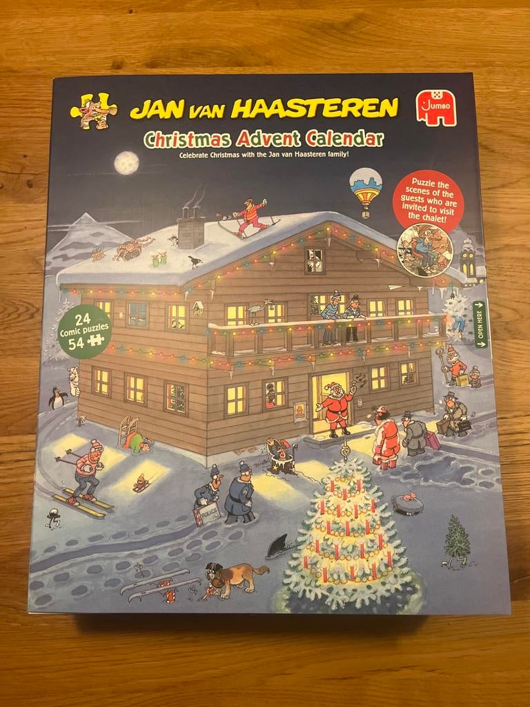 Jan van Haasteren Adventskalender 2025 (gebruikt), Boeken, Ophalen of Verzenden, Zo goed als nieuw