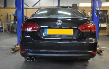 RVS duplex dubbele uitlaat einddemper voor onder elke auto   beschikbaar voor biedingen