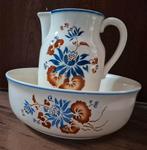 Nette lampetkan met waskom, Ophalen