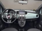 Fiat 500C 1.0 Hybrid Club 2023 BLAUW | Cabrio | Apple CarPla, Stof, Gebruikt, Euro 6, Handgeschakeld