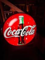 Coca-Cola Reclamebord met Beugel, Ophalen, Gebruikt, Reclamebord