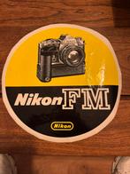 Nikon FM sticker doorsnede 30 cm, Ophalen of Verzenden, Zo goed als nieuw