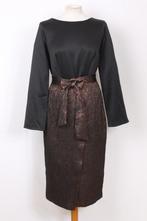 Feest! Bronzen jurk van CLOSET maat M, Kleding | Dames, Jurken, Maat 38/40 (M), Verzenden, Zo goed als nieuw, Knielengte