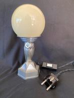 lamp met uil jaren 30 Amsterdamse School art deco vogel, Huis en Inrichting, Lampen | Tafellampen, Art deco, Ophalen of Verzenden