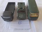 Majorette legervoertuigen 3 stuks, Ophalen of Verzenden, 1:32 tot 1:50, Auto, Overige merken