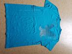 Blauw shirt met print, American Eagle, maat M, Blauw, American Eagle, Ophalen of Verzenden, Gedragen