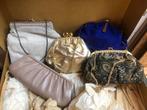 5x vintage damestassen handtassen, Ophalen of Verzenden, Gebruikt, Roze, Handtas