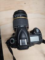 Nikon D90 met tamron lens 18x250 mm, Ophalen, Zo goed als nieuw, Nikon
