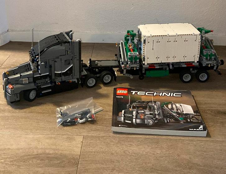 Lego technic 42078 Mack Anthem, Kinderen en Baby's, Speelgoed | Duplo en Lego, Zo goed als nieuw, Lego, Complete set, Ophalen of Verzenden