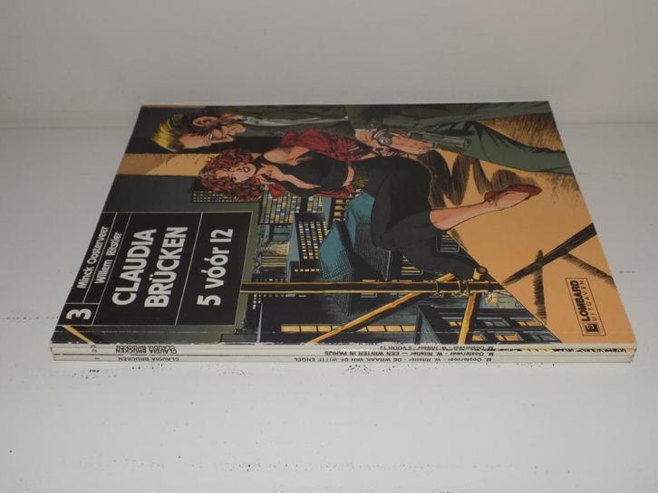 Claudia Brücken ~ Complete serie 1 tm 3, Boeken, Stripboeken, Gelezen, Complete serie of reeks, Ophalen of Verzenden