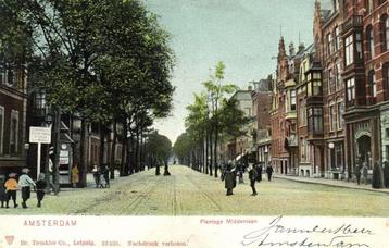 Amsterdam - Plantage Middenlaan - volk - gelopen beschikbaar voor biedingen