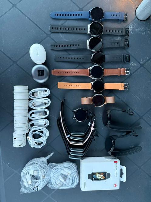 Partij LDU horloges Huawei - LDU oordoppen en oplaadkabels, Sieraden, Tassen en Uiterlijk, Smartwatches, Zo goed als nieuw, Android