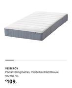 Zgan vesteroy matras Ikea, Ophalen, Zo goed als nieuw, Eenpersoons, 90 cm