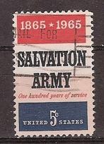 USA, Leger des Heils, 100 jaar, 1965., Postzegels en Munten, Verzenden, Gestempeld, Noord-Amerika