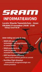 Sram Informatieavond 21-11-2025, Ophalen, Nieuw, Overige typen