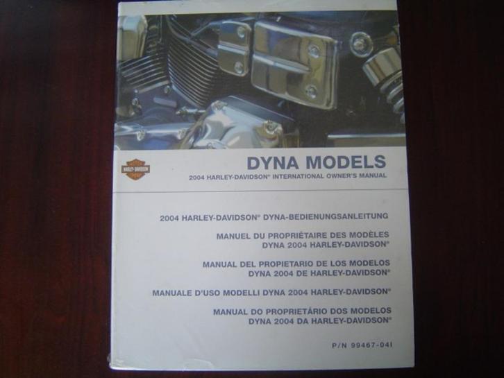 HARLEY DAVIDSON 2004 DYNA models owner's manual, Motoren, Handleidingen en Instructieboekjes, Harley-Davidson of Buell, Ophalen of Verzenden
