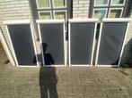 screens, zonwering, heroal, zonnescherm, zitscreen, rolluik, Ophalen, 200 cm of meer, Crème of Beige, Zo goed als nieuw