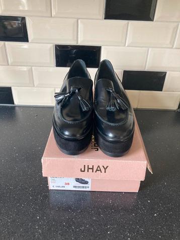 Jhay ~ Schoen ~ Instapper ~ Zwart ~ Maat 38 ~ Nieuw beschikbaar voor biedingen