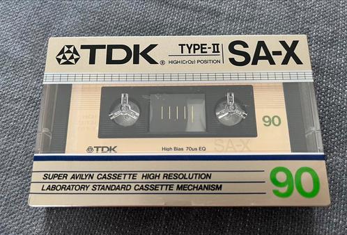 TDK SA-X 90 type II HIGH Pos. Cassettebandje, Cd's en Dvd's, Cassettebandjes, Nieuw in verpakking, Origineel, 1 bandje, Ophalen of Verzenden