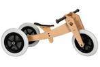 Wishbone 3 in 1 loopfiets - hout ZGAN driewieler tweewieler, Kinderen en Baby's, Speelgoed | Buiten | Voertuigen en Loopfietsen