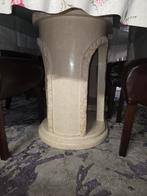 te koop salon tafel groote steene kast met spiegel, Antiek en Kunst, Ophalen of Verzenden