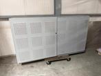 2x Kantoor kast met schuifdeuren, Huis en Inrichting, Kasten | Roldeurkasten en Archiefkasten, Ophalen, Gebruikt, 100 tot 150 cm