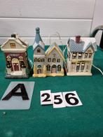 -	Kerst huisjes aardewerk met verlichting, Ophalen of Verzenden, 'T Olde Gre-j, Info@toldegrej.nl, Endepoelstraat 20f Didam