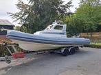 Nadir G25 RIB Hypalon twin Suzuki DF140 Riba trailer, Watersport en Boten, Gebruikt, Benzine, 120 tot 200 pk, Overige merken
