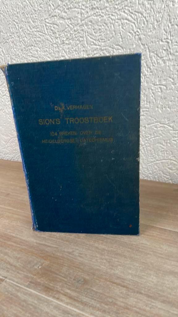 Ds. A. Verhagen - Sions troostboek 52 preken, Boeken, Godsdienst en Theologie, Gelezen, Christendom | Protestants, Ophalen of Verzenden