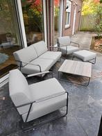 Tuinset – 2 loungestoelen, 1 tweezitsbank & salontafel, Ophalen, Zo goed als nieuw, 4 zitplaatsen, Tuinset