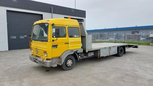 Vrachtwagen, Renault, S160-09 | Oprijwagen, 1990, Auto's, Bestelauto's, Bedrijf, Renault, Diesel, Origineel Nederlands, Gebruikt