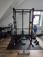 Adidas Power Rack/Home Rig compleet, Sport en Fitness, Fitnessapparatuur, Ophalen, Benen, Krachtstation, Zo goed als nieuw
