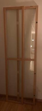 2 deuren voor Ikea billy kast (Olsbo/Oxberg)., Ophalen, 200 cm of meer, 50 tot 100 cm, Zo goed als nieuw