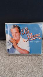 2 cd box PAT BOONE   ,, the Singles +,,, Boxset, 1960 tot 1980, Ophalen of Verzenden, Zo goed als nieuw