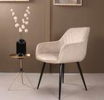 6 nieuwe eetstoelen in champagne kleur!, Huis en Inrichting, Stoelen, Ophalen, Overige kleuren, Nieuw, Stof