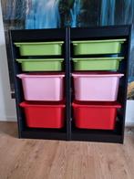 2 Ikea trofast kasten, Ophalen, 50 tot 100 cm, Zo goed als nieuw, Minder dan 100 cm