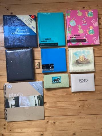 9 ouderwetse nieuwe fotoalbums in cellofaan nieuw fotoalbum beschikbaar voor biedingen