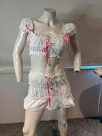 Pretty little thing 2 delig setje xs nieuw, Kleding | Dames, Pretty little thing, Verzenden, ., Wit