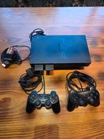 Playstation 2 met 6 games, Ophalen, Met 2 controllers, Gebruikt, Met games
